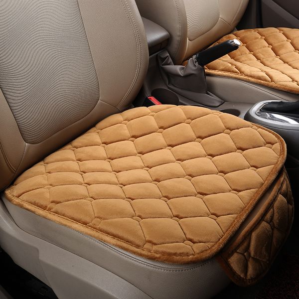 

2017 warm car seat cover cushion winter universal front car chair pad anti-skid pad vehicular protector auto accessorie