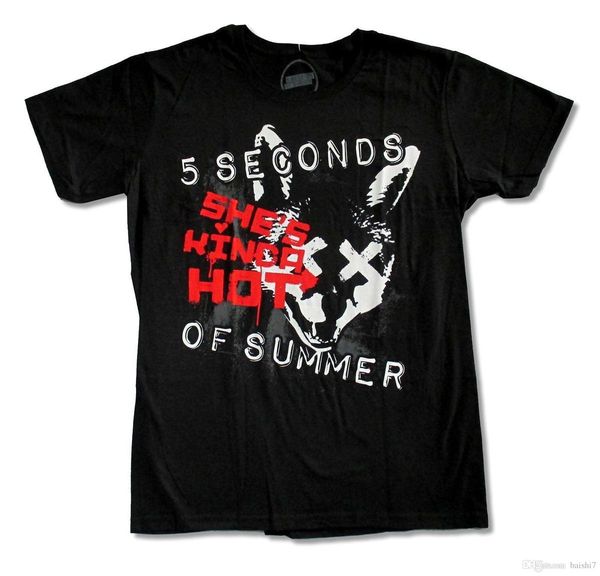 ADULTOS KINDA HOT CAMISETA NEGRA PARA BANDA OFICIAL Compre NUEVA yfxT7q4wwz