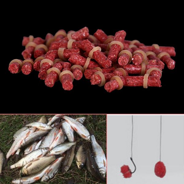 2020 1 Bag Red Worm Powder Fishing Bait Additive Bloodworm Powder