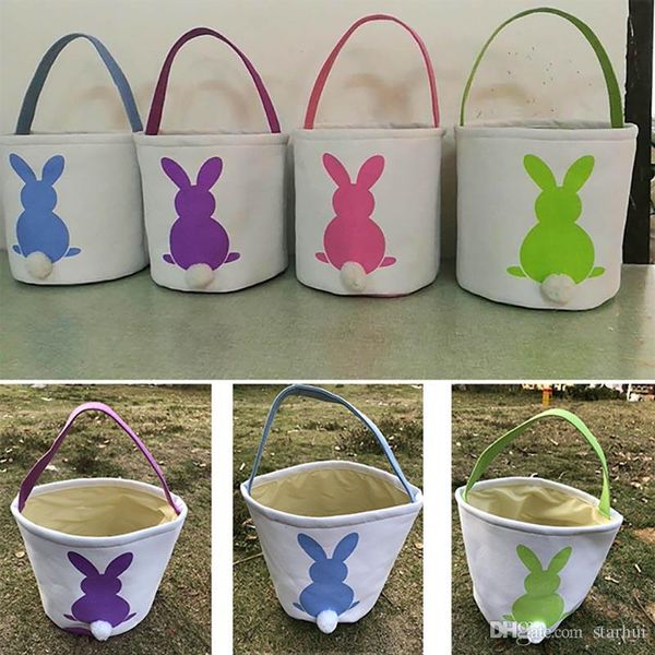 

diy handmade easter baskets egg bunny bags rabbit ear storage bags hangbags totes 23*25cm dhl ship wx9-295