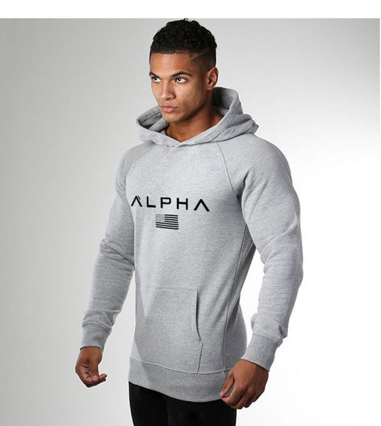 

regular seven joe men gyms hoodies gyms fitness bodybuilding sweatshirt crossfit pullover sportswear male workout hooded jacket clothing, Black