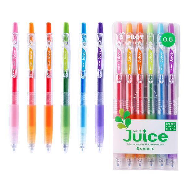 

pilot juice lju-10uf 0.5mm gel ball point pen japan 1 set 12 colors/6 colors