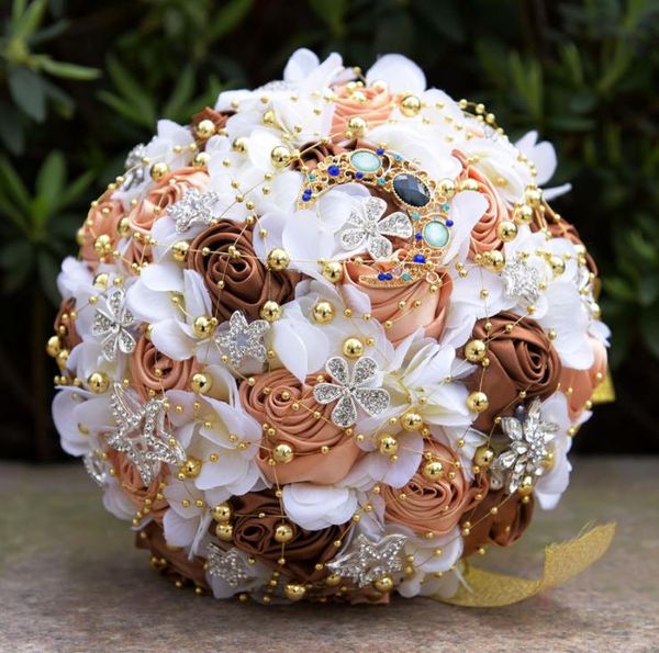 

new wedding supplies gifts romantic starry bride holding bouquet