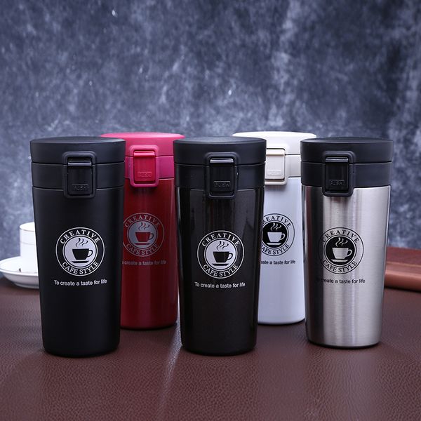 

304 stainless steel thermos coffee mug thermo cup vacuum flasks mini thermoses termos thermocup