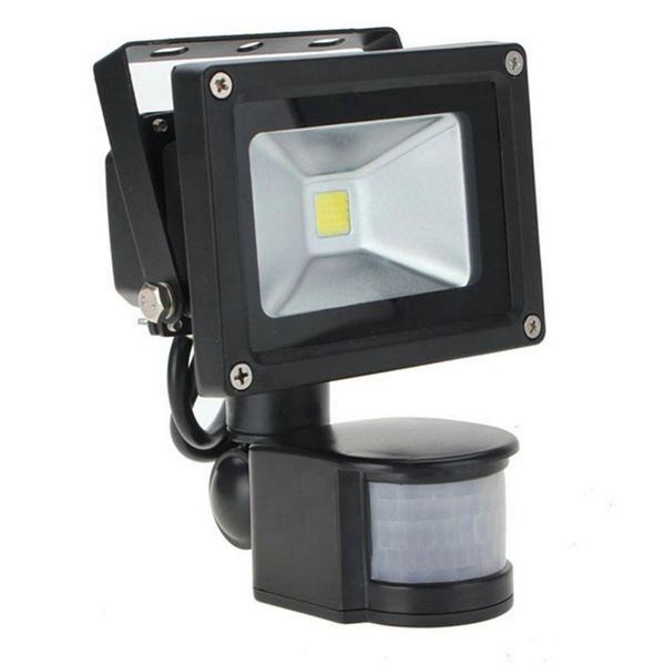 10w 20w 30w 50w Pir Led Flood Light With Motion Sensor Spotlight Waterproof Outdoor Floodlight Lamp Warm Cold White Floodlights Garden