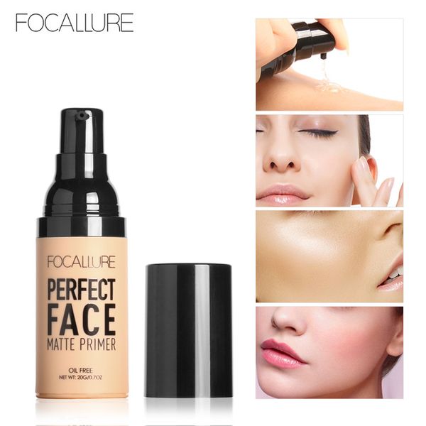 

focallure face foundation makeup base liquid foundation bb cream concealer whitening moisturizer oil-control maquiagem focallure skin