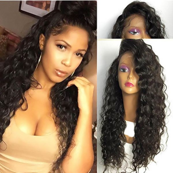 

Свободная часть длинные свободные курчавые парики с волосами младенца теплостой