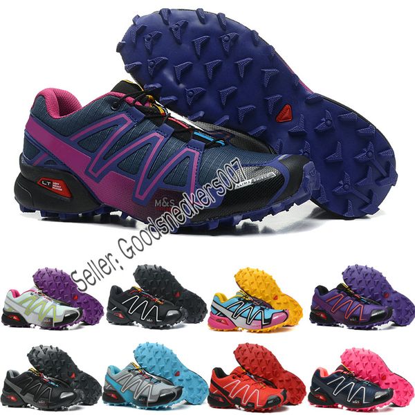Outdoor Sport Turnschuhe Damen Pro Laufschuhe Salomon Women Ein Großhandel 3 Jogging Men Shoes Mode Trail Peedcross Designer Schuhe LGpqVSUzM
