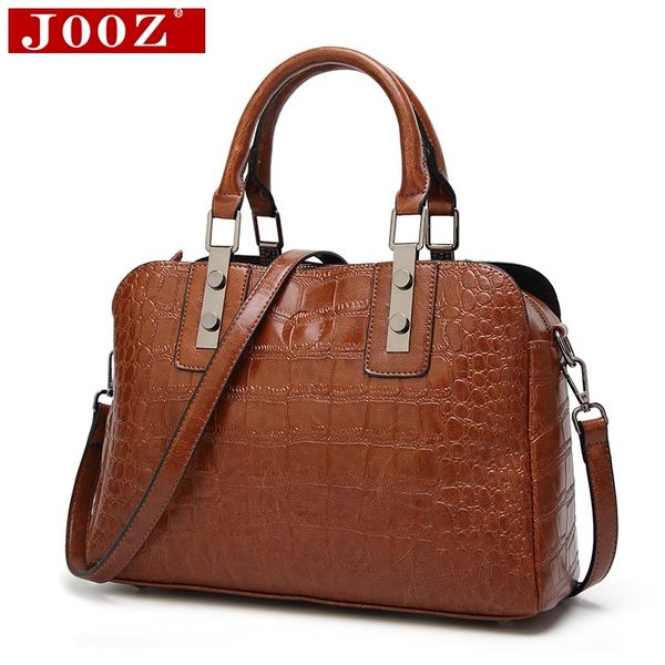 

jooz новый 2018 аллигатор pattern женщины сумка для большой оболочки кожаные сумки высокого качества офис леди сумка тиснение женщины сумки