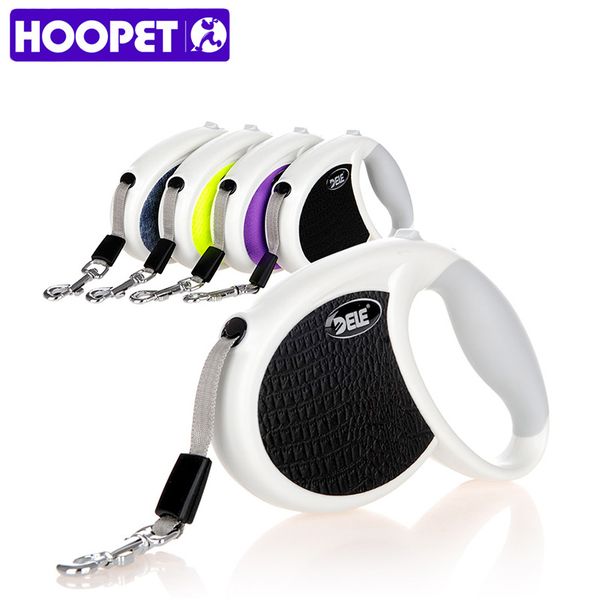 

hoopet pet puppy dog cat collars leash lead set retractable traction automatic extending pet walking