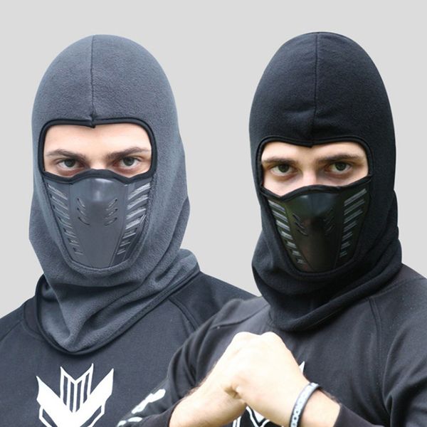

bicycle face mask winter cycling face mask cap thermal fleece snowboard shield hat ski bike headwear