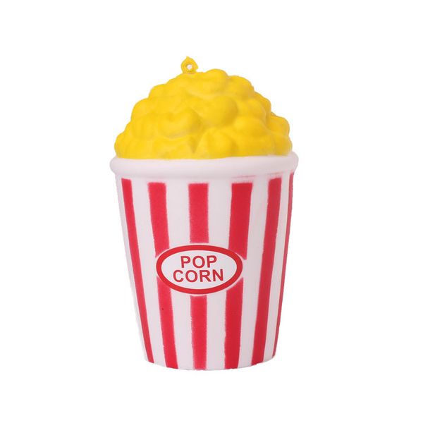 

squishy scented popcorn soft slow rising phone straps stretchy squeeze kid toys stress reliever bauble children day gift