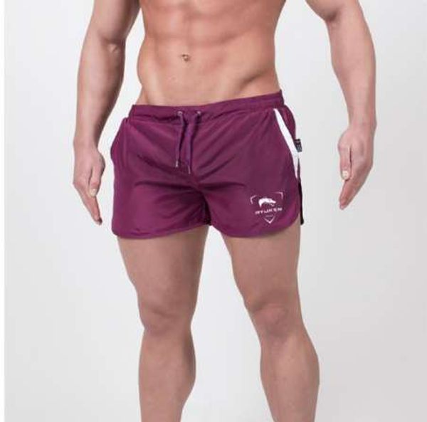 purple running shorts mens