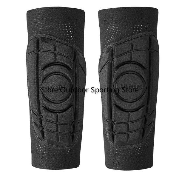 

sports soccer shin guards football calf compression socks eva basketball leg sleeve calf support protector cycling legs warmers, Black;yellow