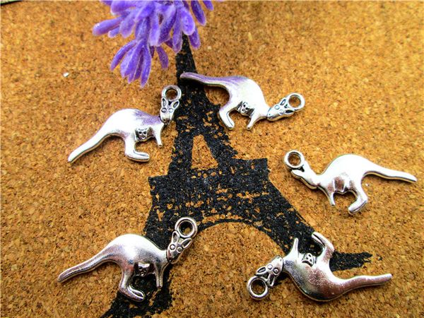 

90pcs--17x15mm kangaroo charms, antique silver kangaroo charm /pendants, Bronze;silver