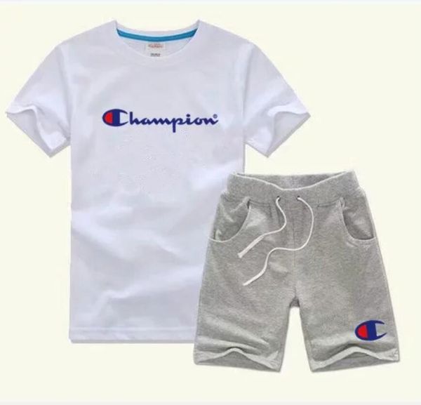 

Летняя детская элитная футболка с вышивкой + брюки детская хлопковая рубашка спортивный костюм баскетбольный костюм футболка