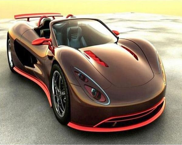 

Full Square/Round Drill 5D DIY Diamond Painting "Sports car" Embroidery Cross Stitch Mosaic Home Decor Art Experience toys Gift A0035