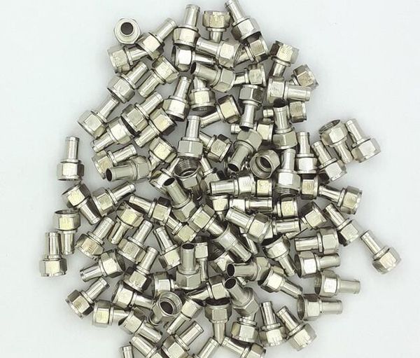 Sistema imperiale 100pcs/pacchetto di alta qualità F Set di satellite Topta Top Box 75-5 F Head Cable Television Connector 17,5 mm 17,5 mm