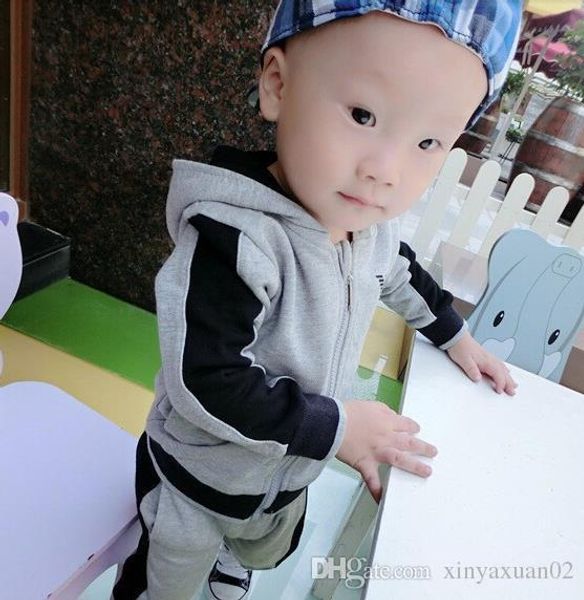 

AMN baby Free shipping new fashion long-sleeved pants pants of new fund of autumn two suits 100-140