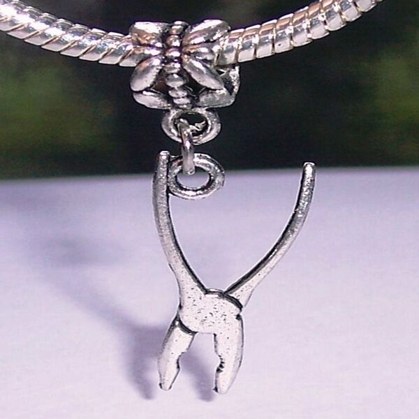 

античный серебряный плоскогубцы инструмент очарование кулон necklacebracelet аксессуары мода женщины мужчины ювелирные изделия оптовая уника, Bronze;silver