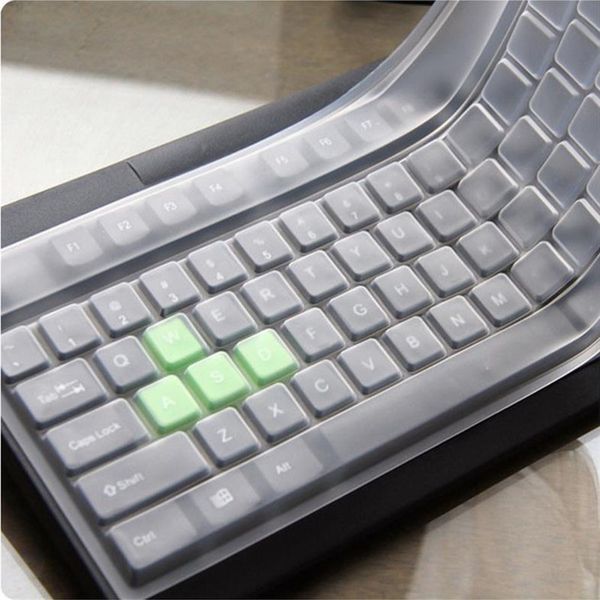 New Universal Silicone For Desktop Computer Keyboard Cover Skin