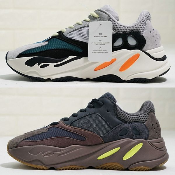 

2018 Kanye West 700 Mens Running Shoes Best Quality Runner Mauve Men Women Shoes 700 Athletics Jogging Sneakers Size 36-46