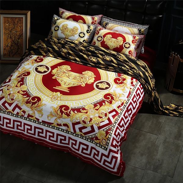 Newest Bed Sheet Design Cotton Lion Bedding Set For Bedroom