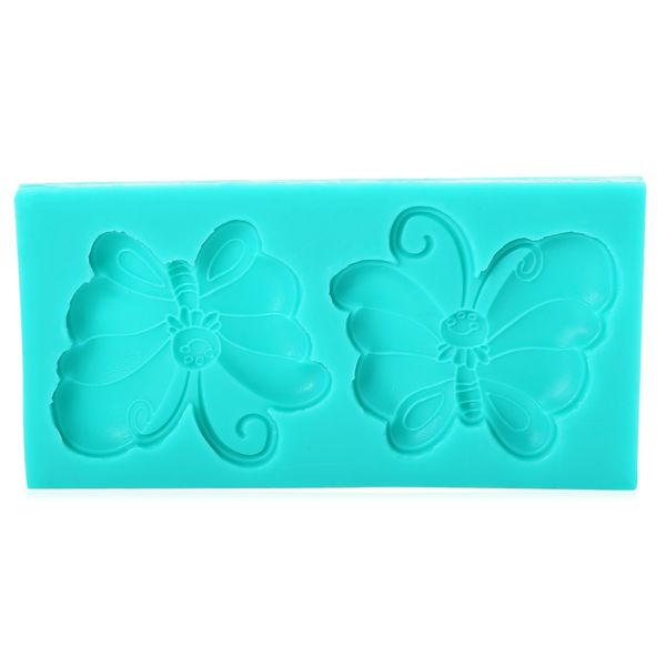 DIY Silicone Borboleta Fondant Bolo Mould Ferramenta de Decoração Criar borboletas rápidas e fáceis para decorar o seu fondant