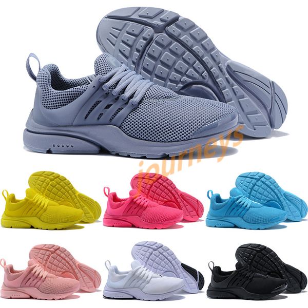 

2018 wholesale discount presto 5 grey purple pure white ultra runner men's & women's running shoes classic sport sneakers, White;red