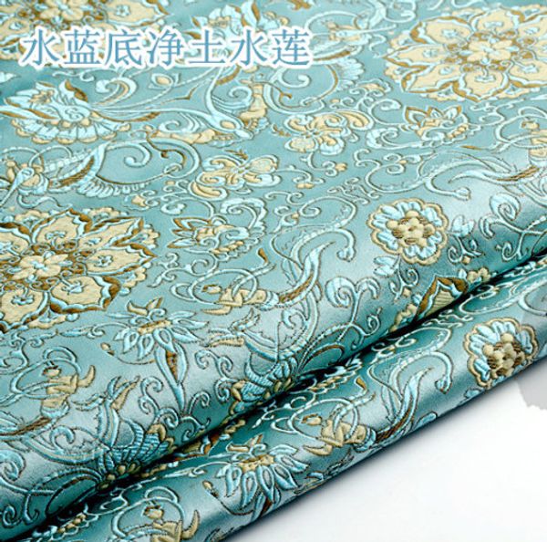 Brocade Fabric Damask Jacquard America style Abbigliamento Costume Tappezzeria Arredamento Tenda Abbigliamento fai da te Materiale tessuto 75 * 50 cm