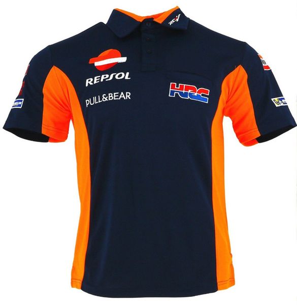 

2018 new hrc repsol shirt moto gp motorcycle shirt polo paddock team race wear polo tshirt ant cotton t-shirt l g