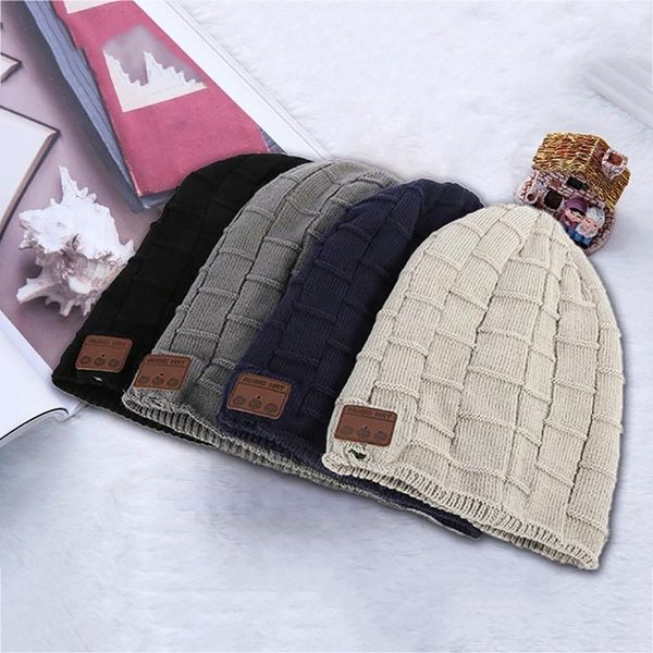 

hat wireless bluetooth smart cap hats headphone headset speaker with mic earphones for winter sell earphones gift