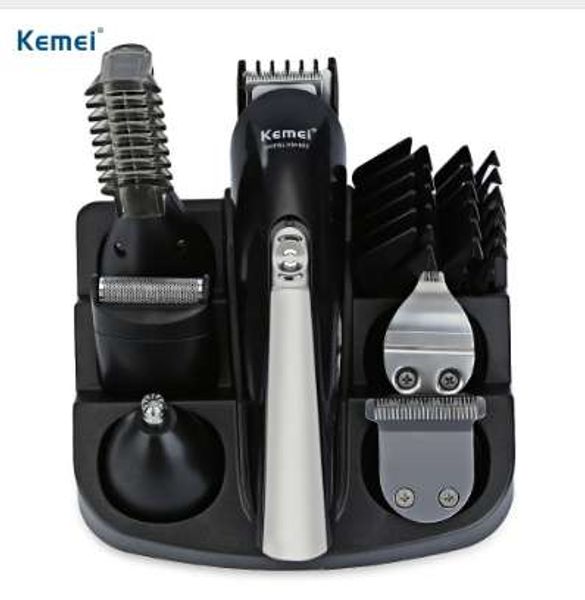 

newkemei km - 600 professional electric shaver hair trimmer 6 in 1 hair clipper shaver sets beard trimmer hair cutting machine