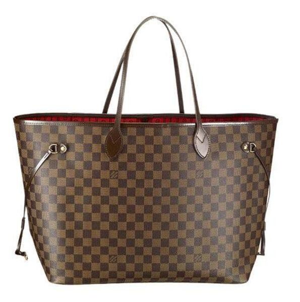 

N51106 gm plaid houlder bag handbag oxidized real leather iconic bag tote cro body bu ine me enger bag