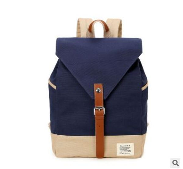 

brand fashion unique design women book bag ladies backpack bags canvas schoolbag backpacks college wind canvas backpack take a trip pack
