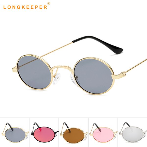 

fashion oval sunglasses women men luxury eyeglasses metal frames sun glasses uv400 casual eyewear female lunette de soleil femme, White;black