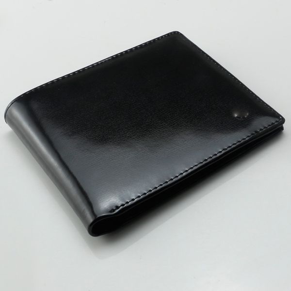 

Мужская новая мода бизнес MB натуральная кожа визитная карточка сумка черный коро