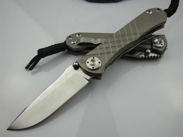 

2019 Chris Reeve Large Sebenza Titanium Alloy Handle D2 Blade Folding Knife Outdoor Gear Tactical Camping Survival EDC Pocket Knives P153F R