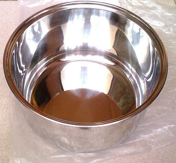 

4lrice cooker stainless steel non-stick inner pot ice bucket ice beer barrels dog supplies pet big dog bowl water bowls drinker