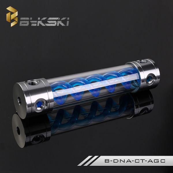 

Bykski T-Virus Прозрачный резервуар, металлическая крышка 180 / 260мм, P / N: B-DNA-CT-AGC