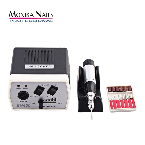 

monika portable nail art equipment 30000rpm electric nail polishing machine with waist bag drill machine pedicure kit, Silver