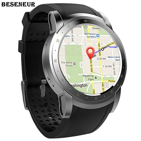 

Beseneur 3G и WiFi GPS смарт-часы 2018 пульсометр SIM-карты SmartWatch для Android-iOS телефон носимых ус