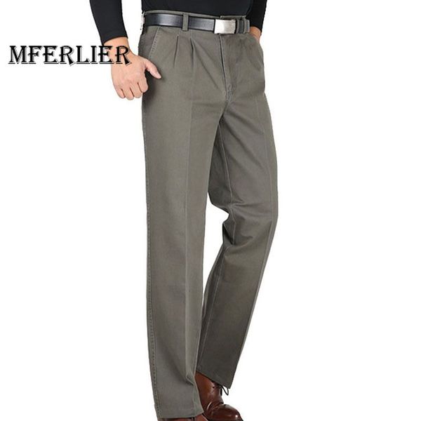 

mferlier winter autumn pants men 5xl 6xl 7xl 8xl plus size casual large size men pant 4 colors, Black