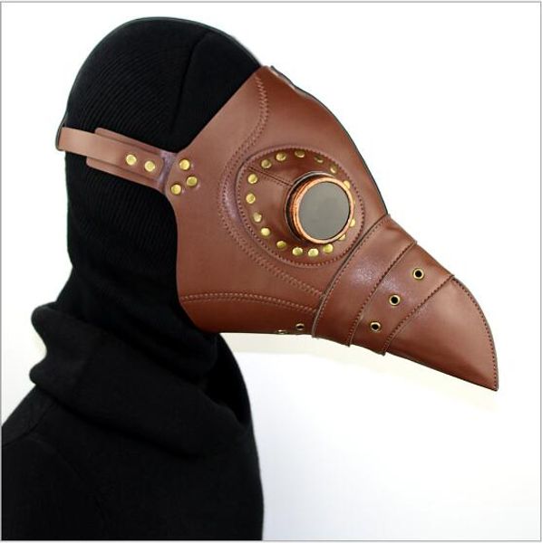 

cossteam punk plague bird doctor nose cosplay fancy gothic medieval steampunk retro rock mask for masquerade party halloween costume