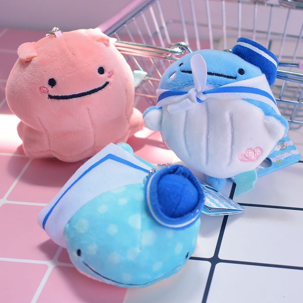 

mr whale navy series ocs serene space cotton attractive woman plush dolls dolls hanging ornament key ring key chain, Silver