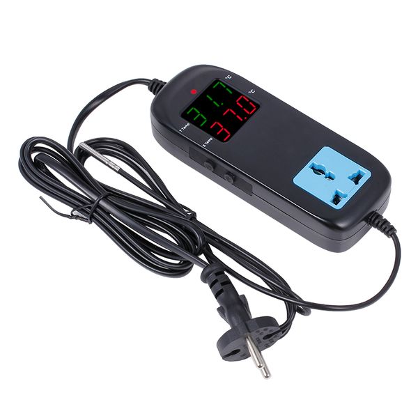 

temperature controller electronic thermostat thermocouple great thermostat led digital display breeding with socket ac 90v~250v