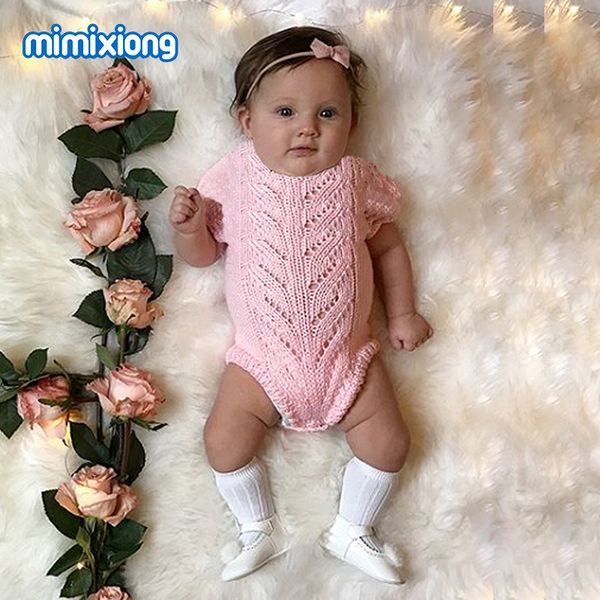 2019 Short Sleeve Newborn Onesie Summer Free Knitting Pattern Baby Girls Bodysuits Hollow Out Infant Coveralls Children Clothing 0 2t From Ferdimand 2019 Short Sleeve Newborn Onesie Summer Free Knitting Pattern Baby Girls Bodysuits Hollow Out Infant Coveralls Children Clothing 0 2t From Ferdimand