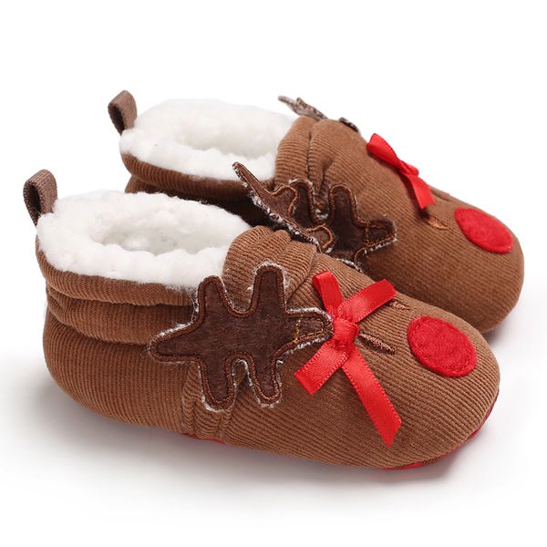 

bow, knot, autumn, winter, new christmas baby shoes, warm feet, baby cotton boots, elastic shoes, winter shoes..b-169
