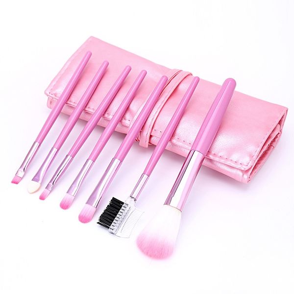 

with bag foundation makeup brushes eyeshadow powder eyebrow eyeliner make up brush set professional cosmetic tools kit