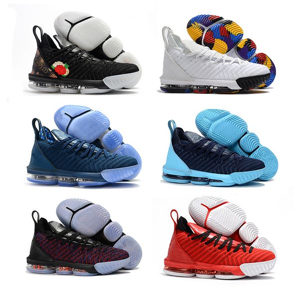 

mens basketball boots 16 16s new men 2018 fall designer sneakers cream white fresh bred j16 chaussures de basket pour homme, White;red